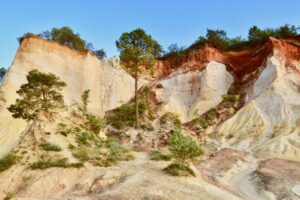 Falaises Blanche balade en famille Colorado Provençal 